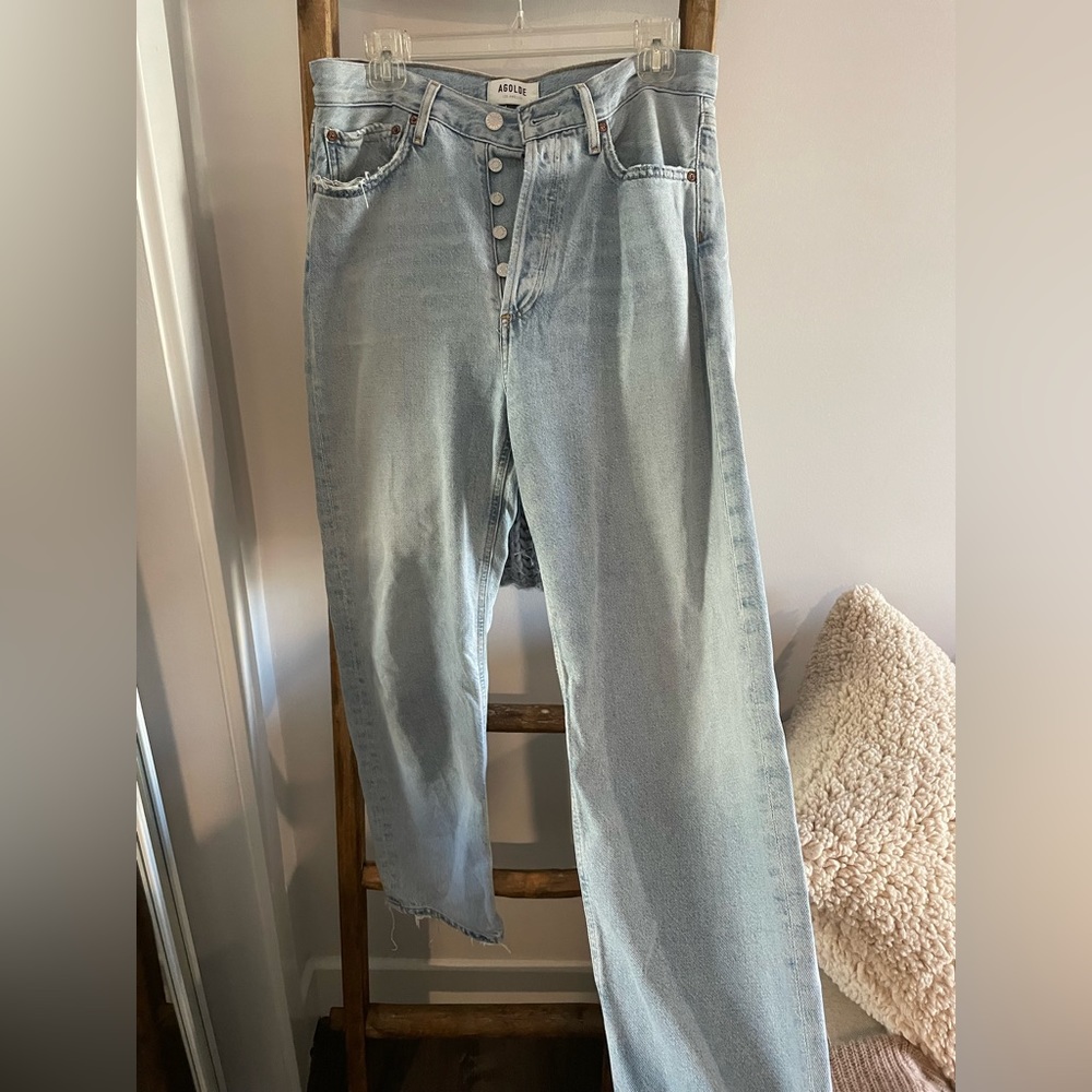 Agolde 90’s Mid Rise Loose Fit Denim